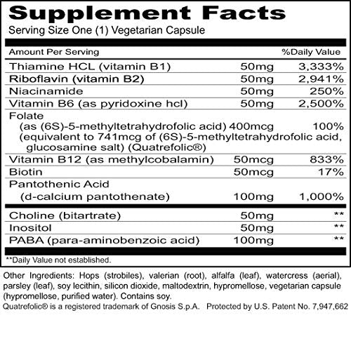 Priority One Vitamins B Complex - 60 Vegetarian Capsules - image 2