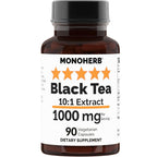 MONOHERB Black Tea 10:1 Extract 1000 mg - 90 Vegetarian Capsules