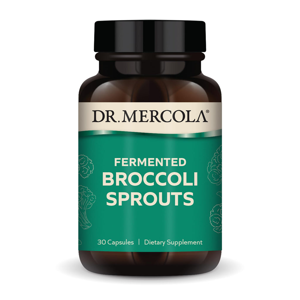 Dr. Mercola Organic Fermented Broccoli Sprouts - 30 Capsules