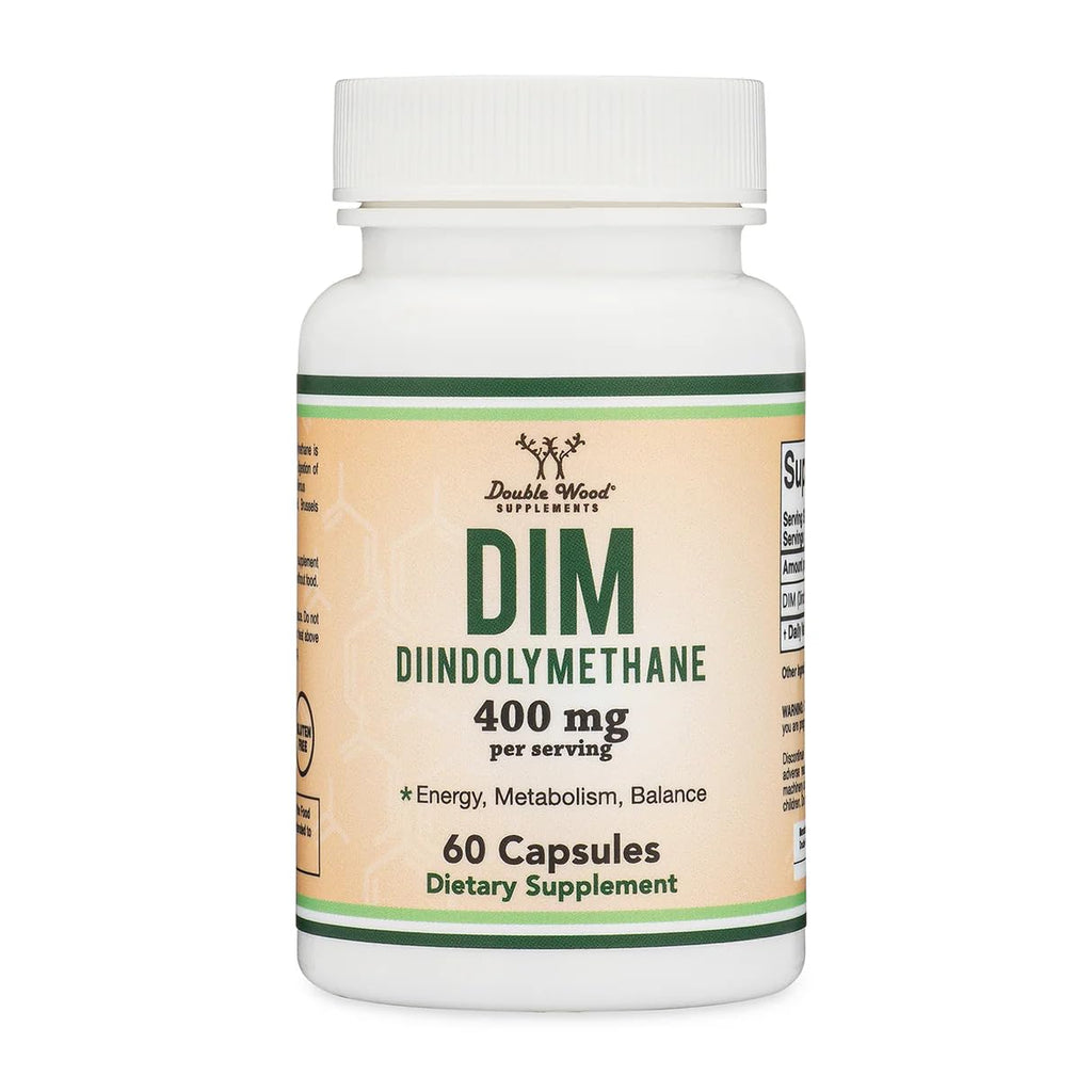 Double Wood Supplements DIM 400mg Estrogen Balance - 60 Capsules