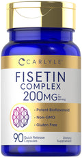 Carlyle Fisetin Complex Supplement - 90 Capsules