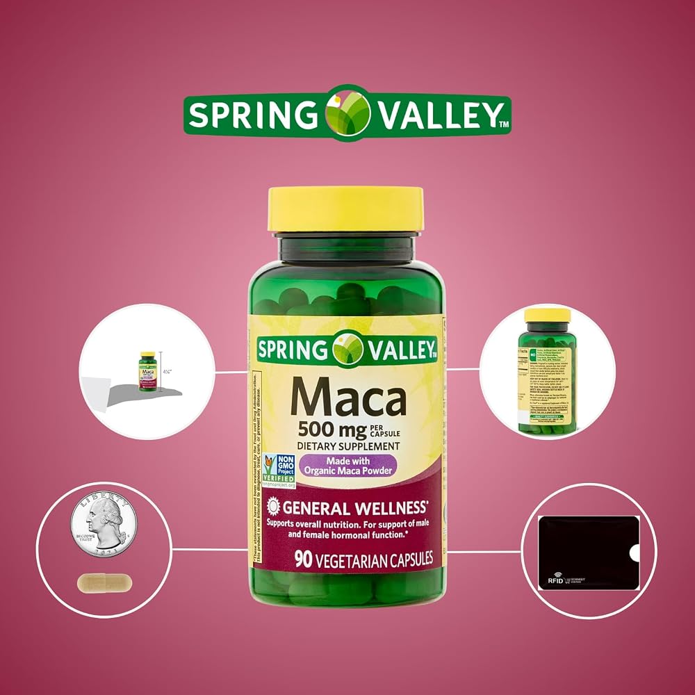 SCHMIDT EMPIRE Maca 500 mg Dietary Supplement - 90 Capsules - image 8