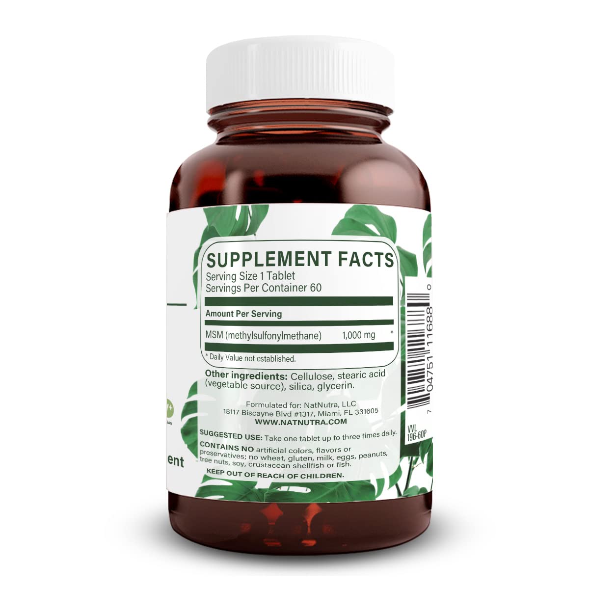 Natural Nutra OptiMSM with Methylsulfonylmethane