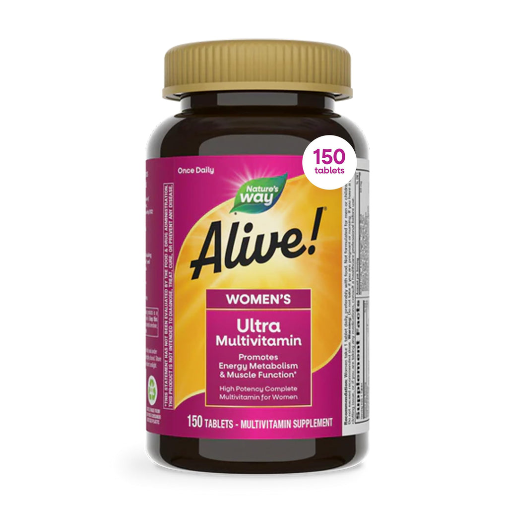 Nature's Way Alive! Women's Ultra Multivitamin - 150 Tablets