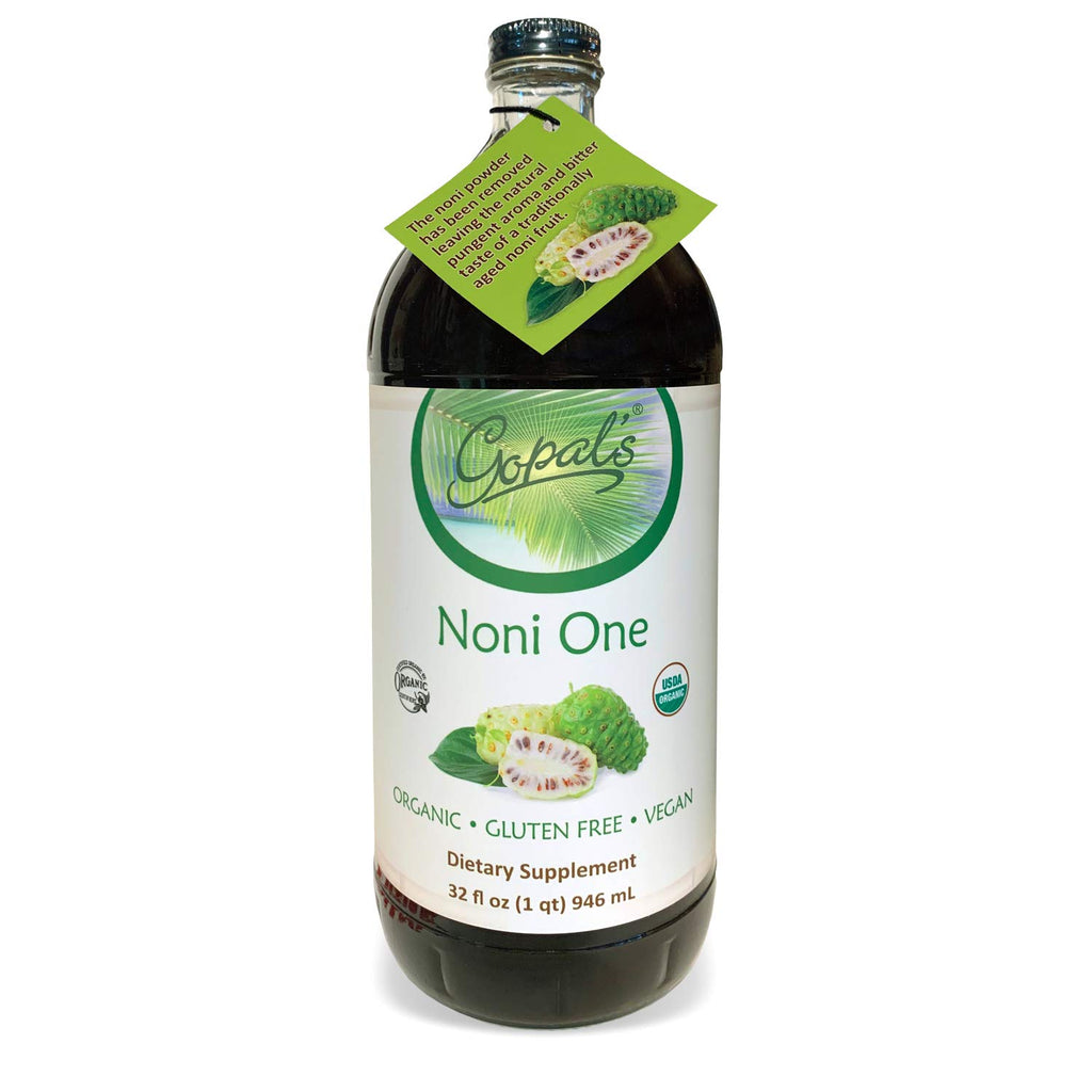 Gopal's Noni One 100% Pure Organic Noni Juice - 32 Fl Oz - image 2