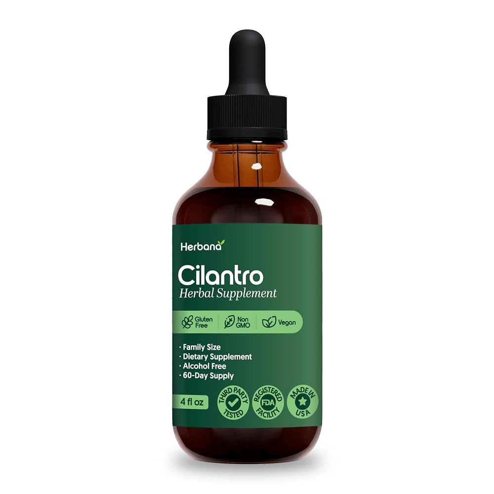 HERBANA MANUFACTURING Cilantro Leaf Liquid Extract Tincture - 4 FL OZ - image 5