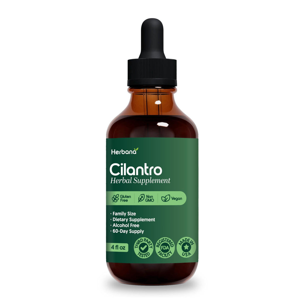 HERBANA MANUFACTURING Cilantro Leaf Liquid Extract Tincture - 4 FL OZ - image 5