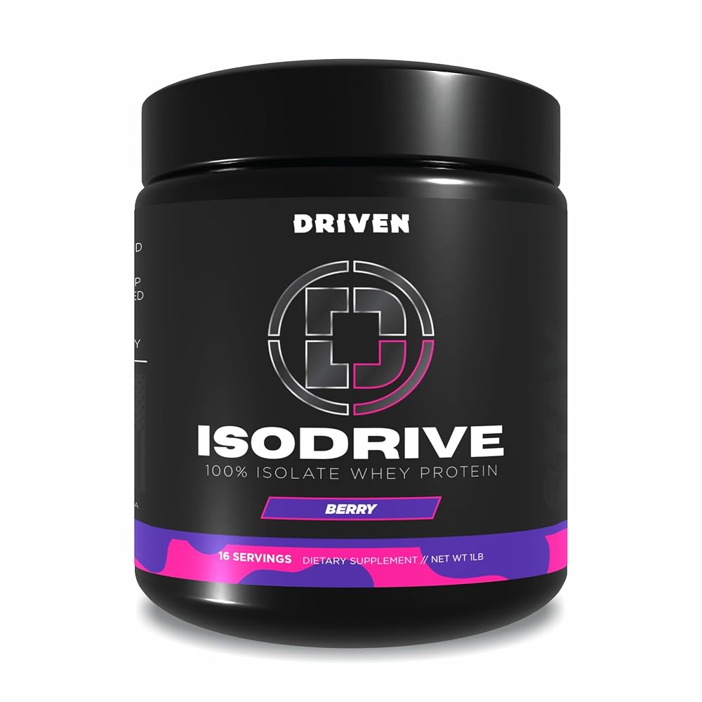 Driven Nutrition IsoDrive Premium Whey Isolate - 1 lb