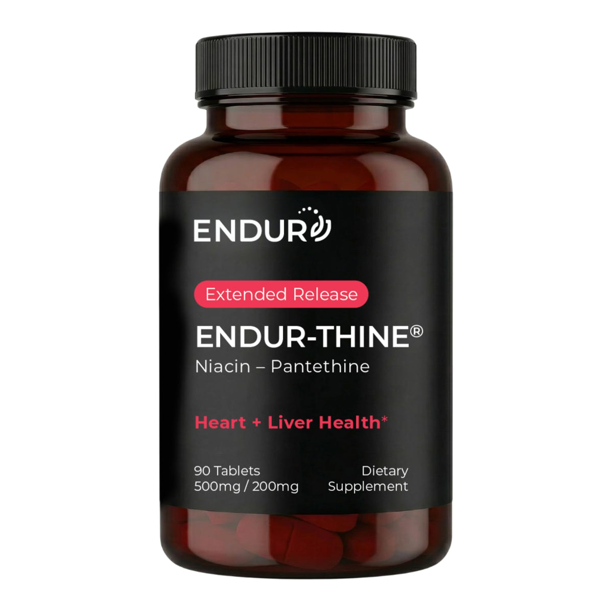 Endurance Products ENDUR-THINE Niacin + Pantethine 500mg - 90 Tablets
