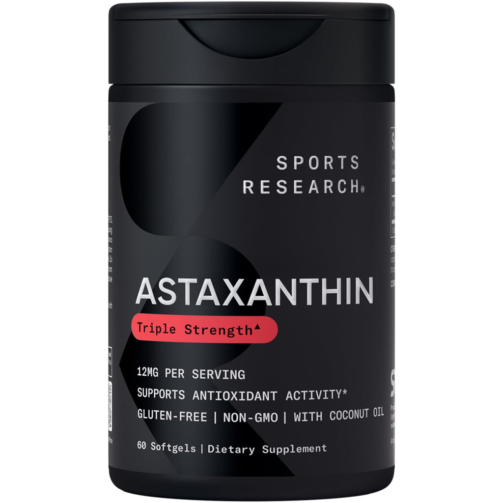 Sports Research Icelandic Astaxanthin 12mg - 60 Softgels
