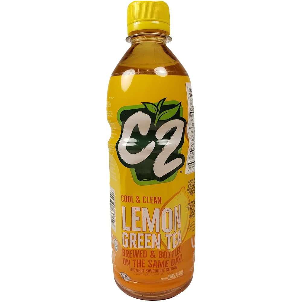 C2 Lemon Green Tea 500 ml - 6 Pack