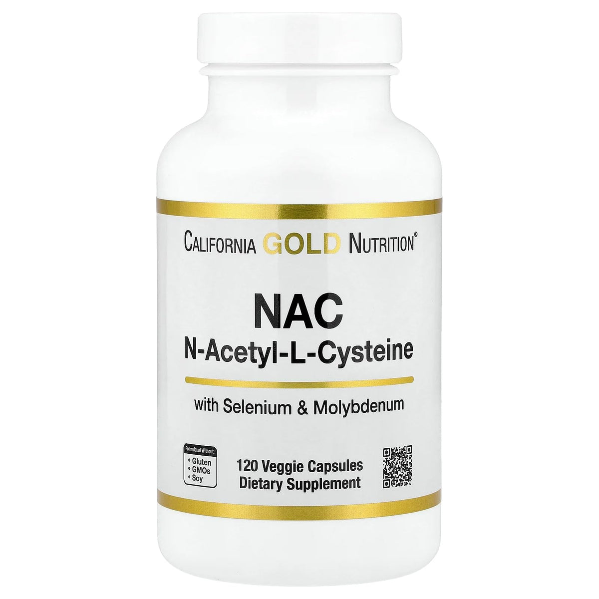 Lake Avenue Nutrition N-Acetyl-L-Cysteine 600 mg - 120 Vegetarian Capsules