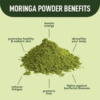 Generic Moringa Powder for Immunity, Skin & Hair - 450g - image 4