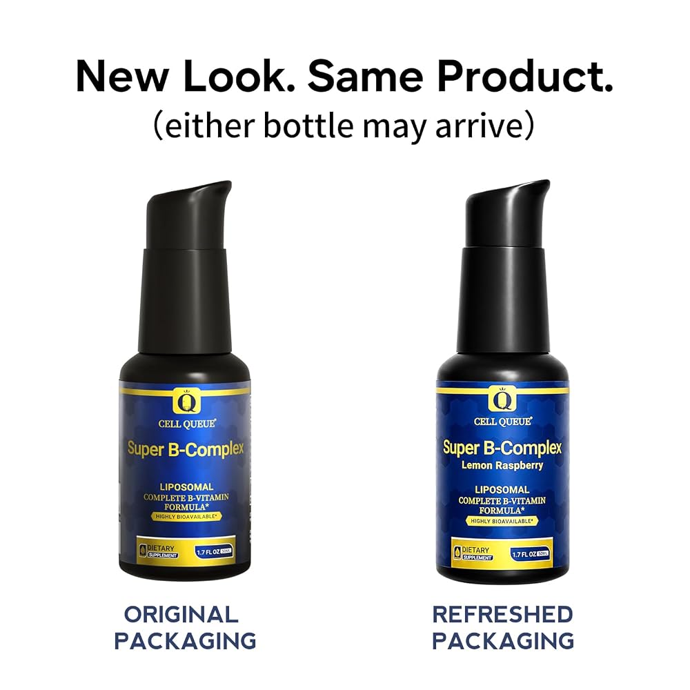 Cellqueue Methylated B Complex Liquid Vitamin - with Liposomal