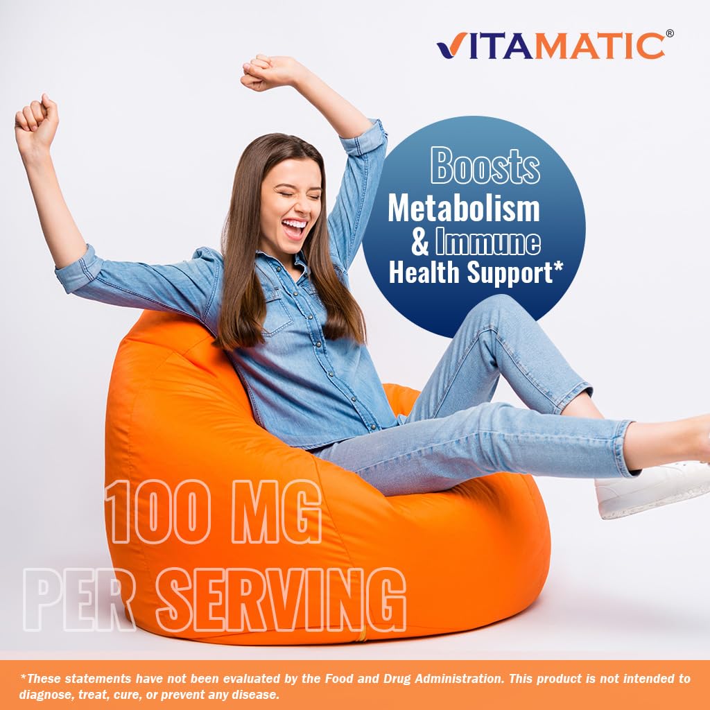 Vitamatic Vitamin B6 100 mg Tablets - 250 Count - image 5