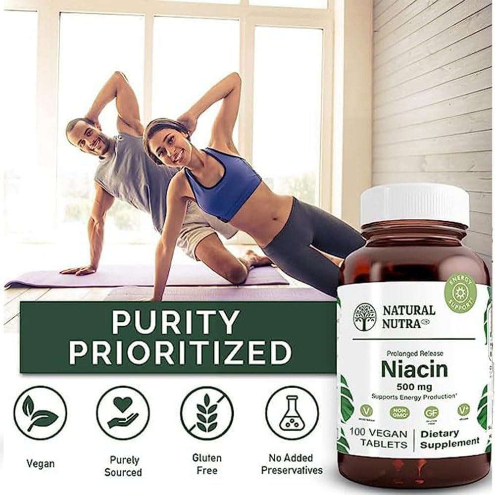 Natural Nutra Time-Release Slow Niacin 500mg Parent