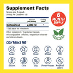 Dr’s Hope Dr's Hope Nattokinase 2000 FU - 180 Vegetarian Capsules - image 2