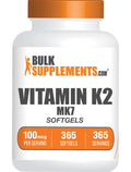 BulkSupplements Vitamin K2 MK7 Softgels - 365 Count