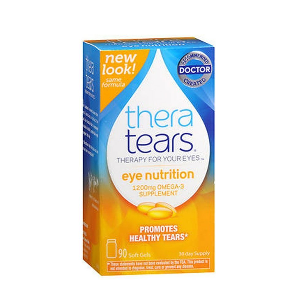 TheraTears Nutrition Omega-3 Supplement - 90 Capsules