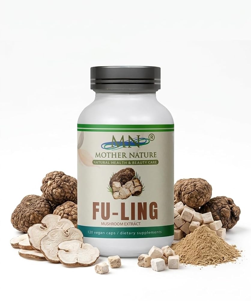 MN Mother Nature Fu-Ling Mushroom Extract 500mg - 120 Capsules