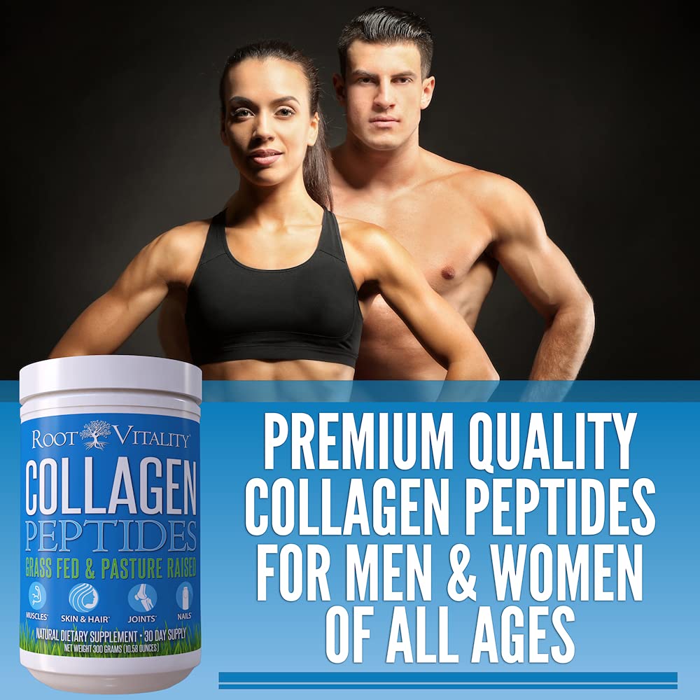 Root Vitality Collagen Peptides Powder - 45 Servings - image 3