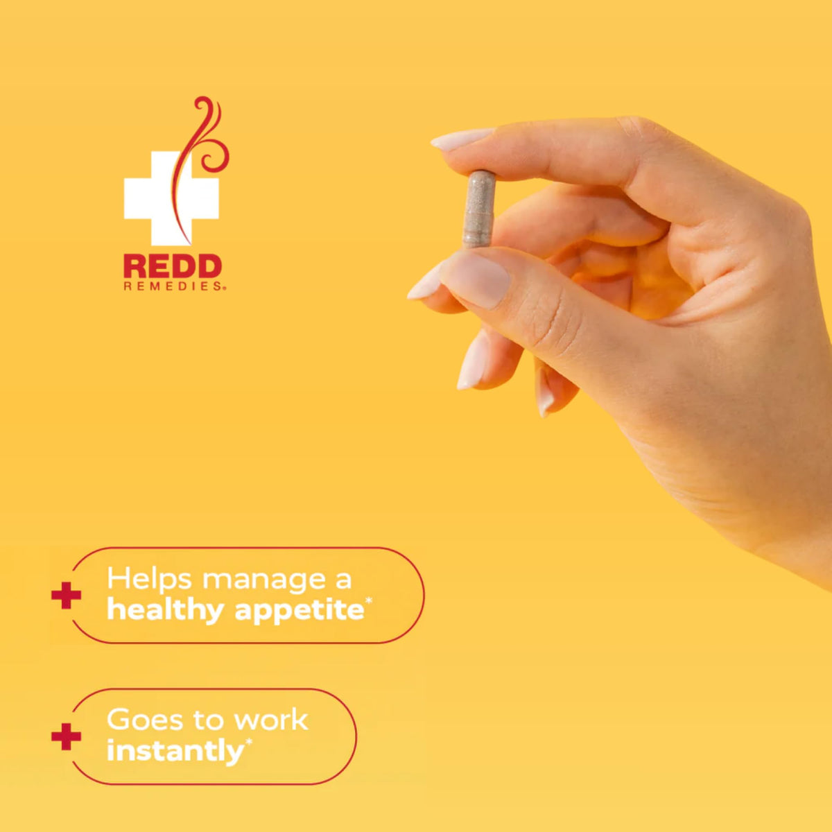 Redd Remedies Crave Stop Appetite Support - 60 Capsules - image 3