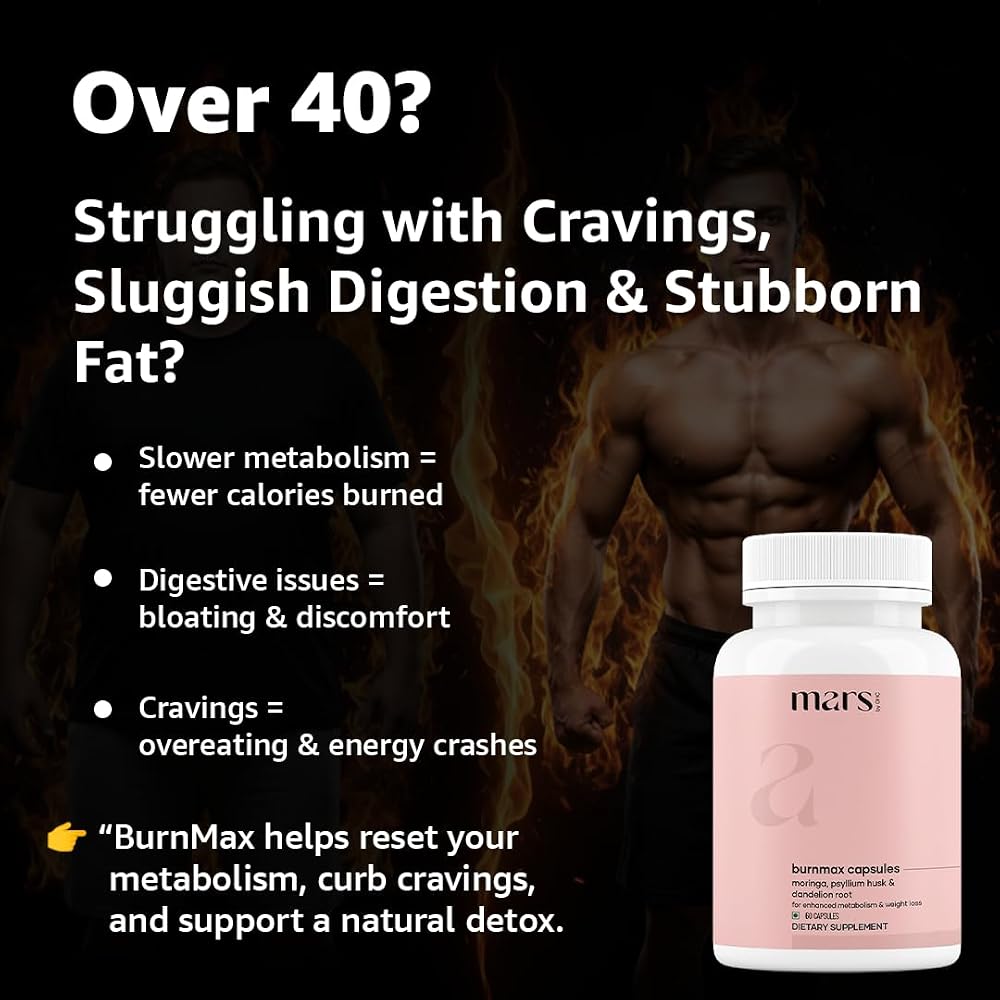 mars by GHC BurnMax Capsules with Psyllium Husk