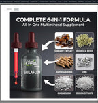 Clean Nutraceuticals Shilajit Drops Liquid with Sea Moss Ashwagandha - 2 Fl Oz - image 4
