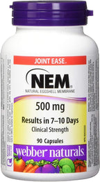 Webber Naturals Super NEM Eggshell Membrane Joint Support - 90 Capsules - image 2