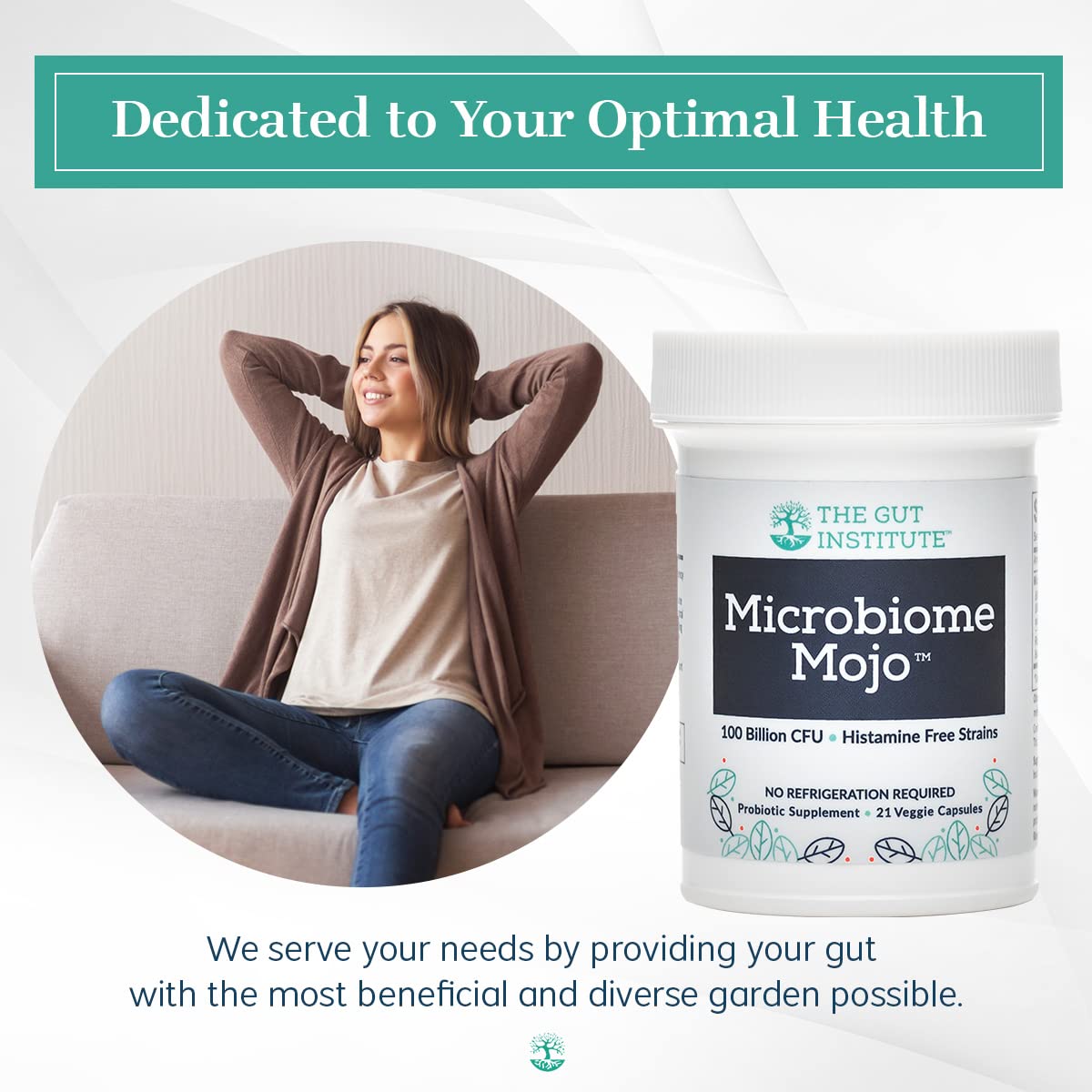 The Gut Institute Microbiome Mojo Probiotics 100B CFU - 28 Capsules - image 6