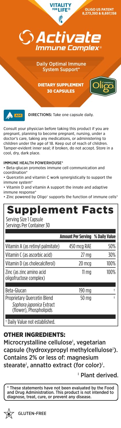 Melaleuca Activate Immune Complex - 30 Capsules - image 2