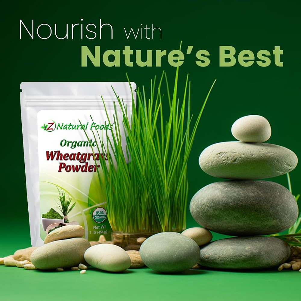 Z Natural Foods Organic Wheatgrass Powder - 1 lb - image 3