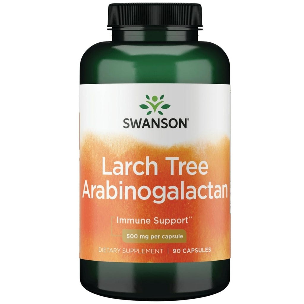 Swanson Larch Tree Arabinogalactan 500mg - 90 Capsules