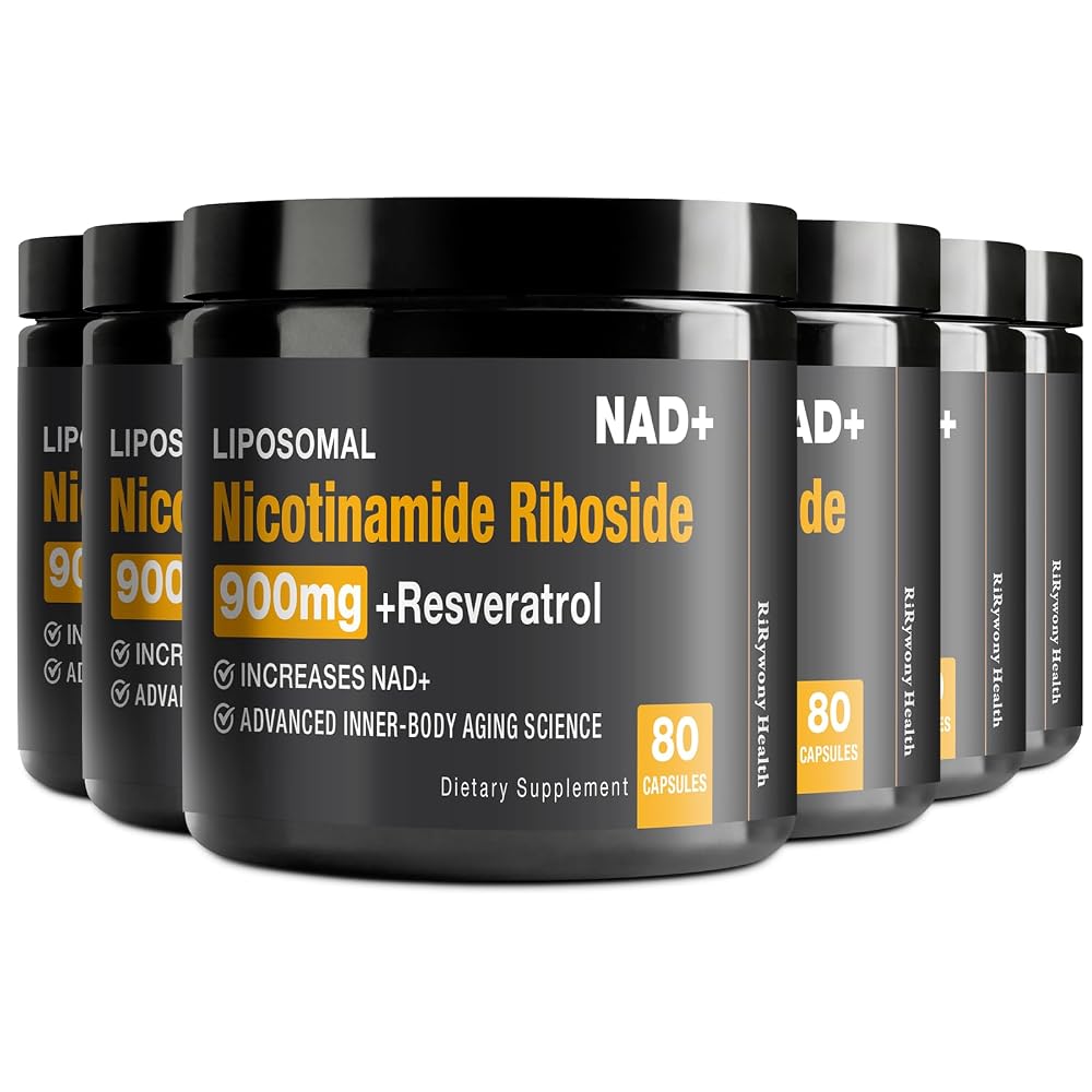 RiRywony Health NAD+ Supplement with Nicotinamide Riboside - 480 Capsules