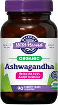 Oregon's Wild Harvest Certified Organic Ashwagandha - 90 Capsules
