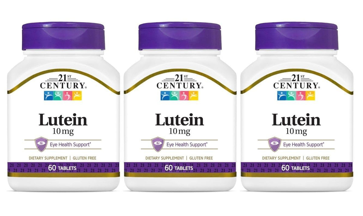 21st Century Lutein 10 mg - 180 Tablets