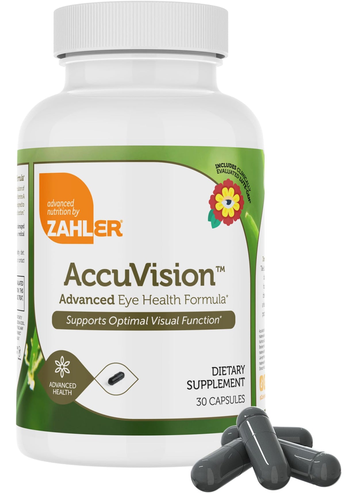Zahler AccuVision Advanced Eye Health Formula - 30 Capsules - image 2