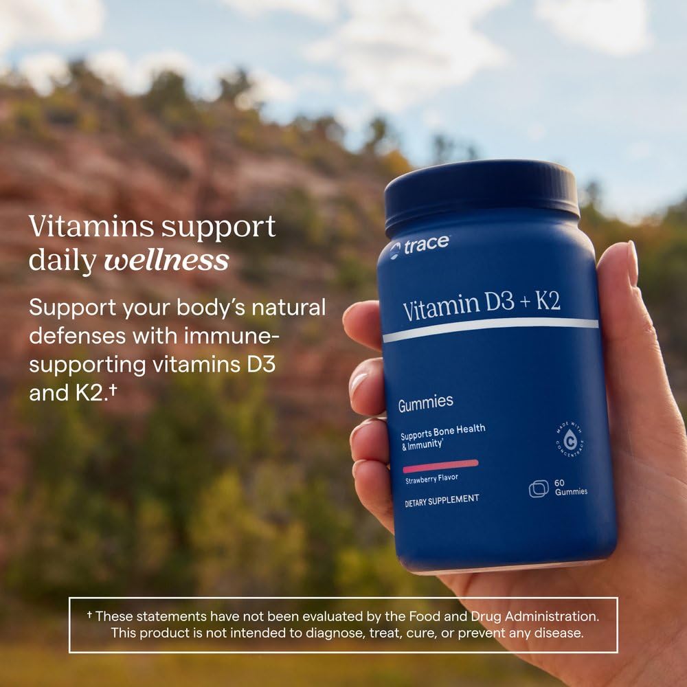 Trace Minerals Vitamin D3 + K2 Gummies - 60 Servings - image 6