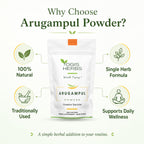 YOGIS HERBS Arugampul Powder Bermuda Grass - 16 Ounce - image 4