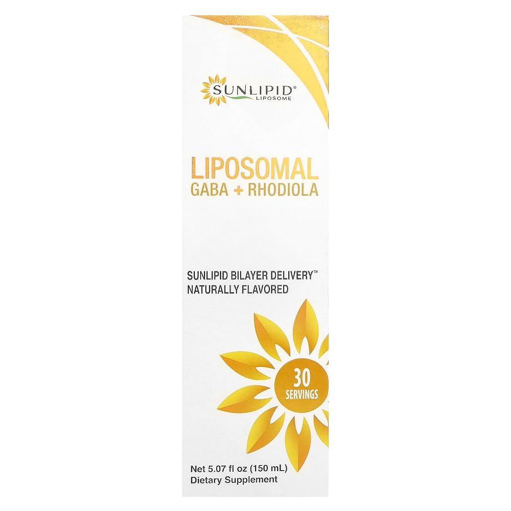 SunLipid Liposomal GABA + Rhodiola Liquid - 150 ml