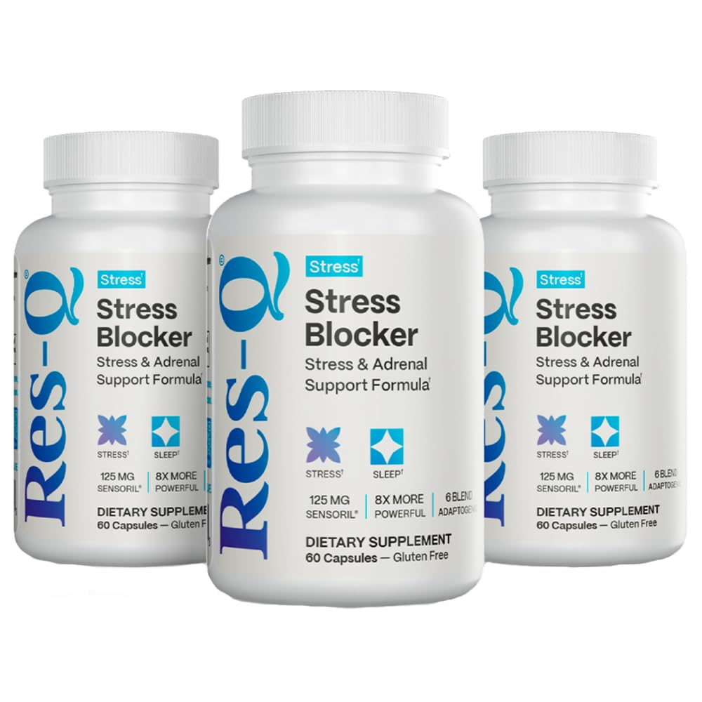 Res-Q Stress Blocker Ashwagandha - 180 Capsules
