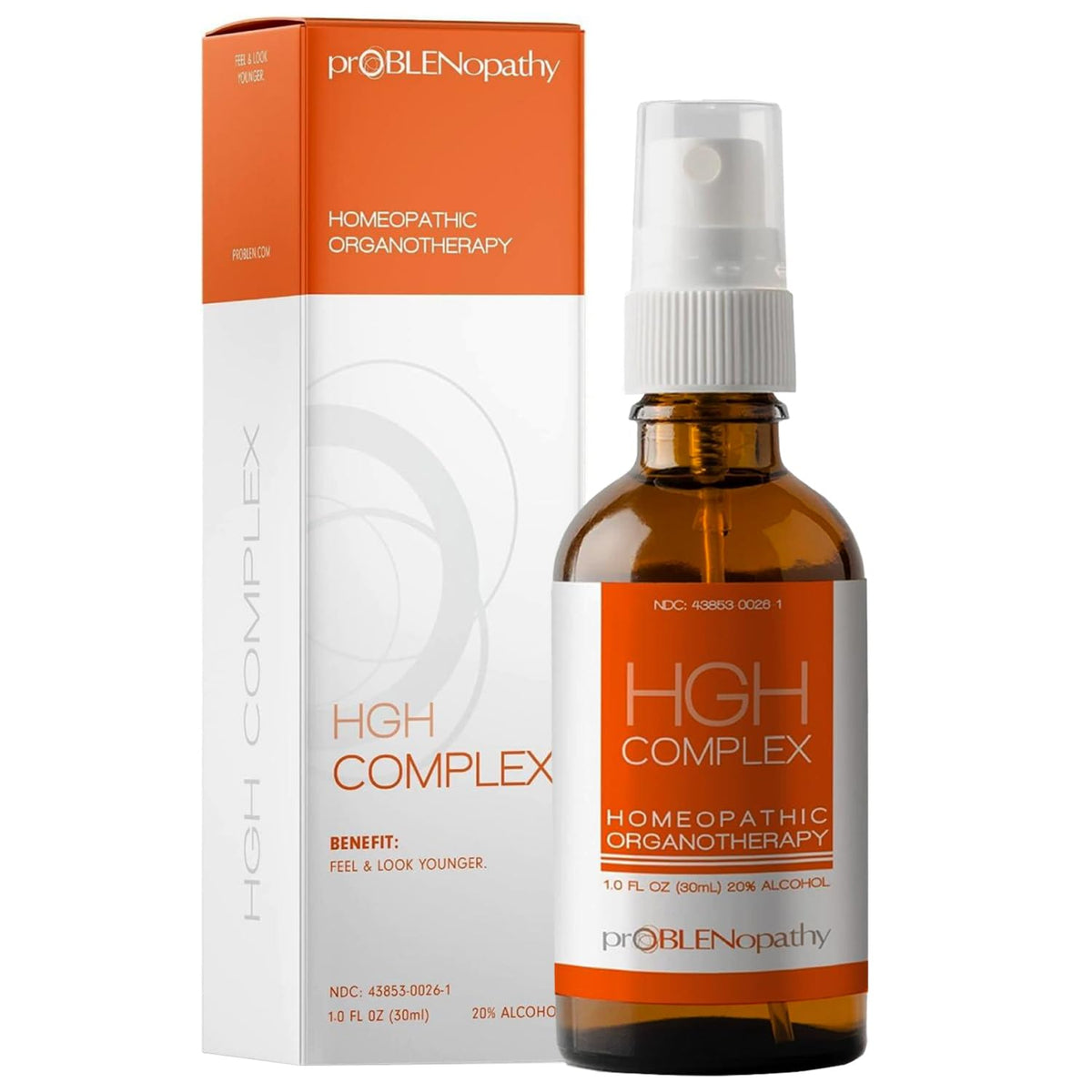 proBLENopathy HGH Complex Amino Acid Liquid Oral Spray - 1 fl oz