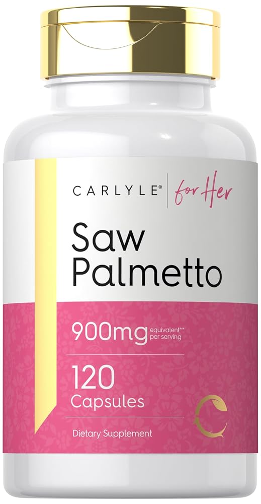 Carlyle Saw Palmetto for Women - 120 Capsules