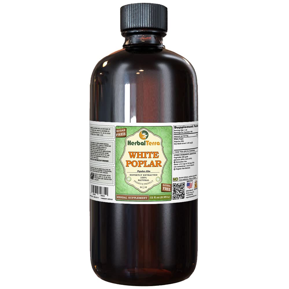 Herbal Terra LLC White Poplar (Populus Alba) Tincture