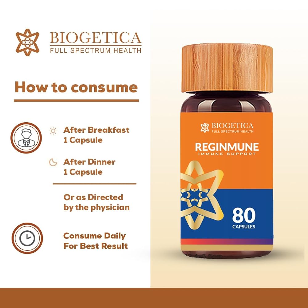 Biogetica Reginmune Vegan Diet Capsules with Zinc Echinacea - 240 Count - image 7