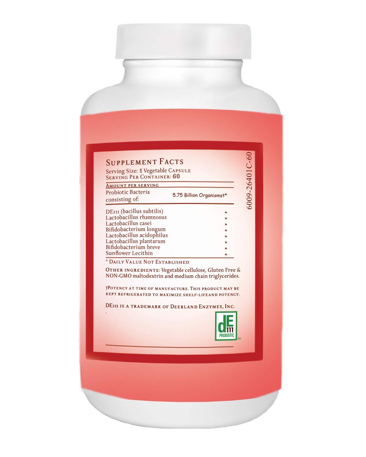 Energy Essentials Catie's Whole Food Proflora Probiotic - 60 Capsules - image 2