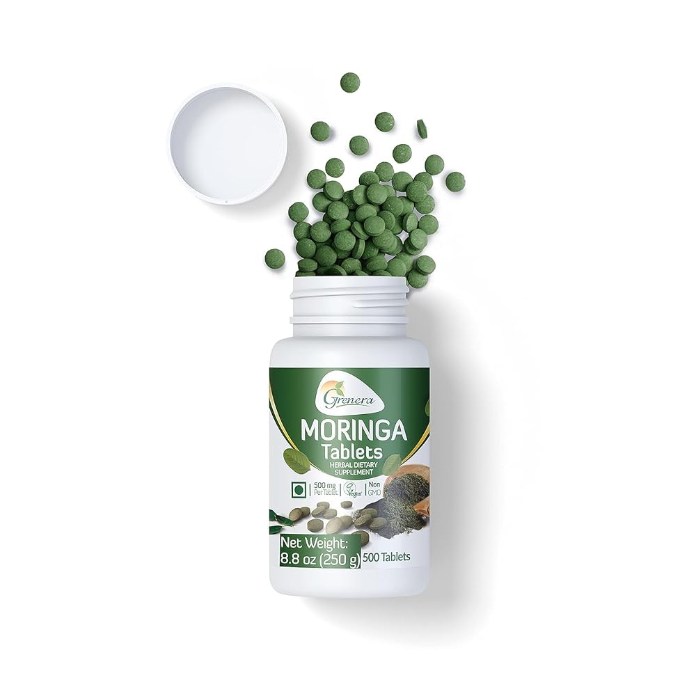 Generic Moringa Oleifera 500 mg Tablets - 500 Tablets - image 4