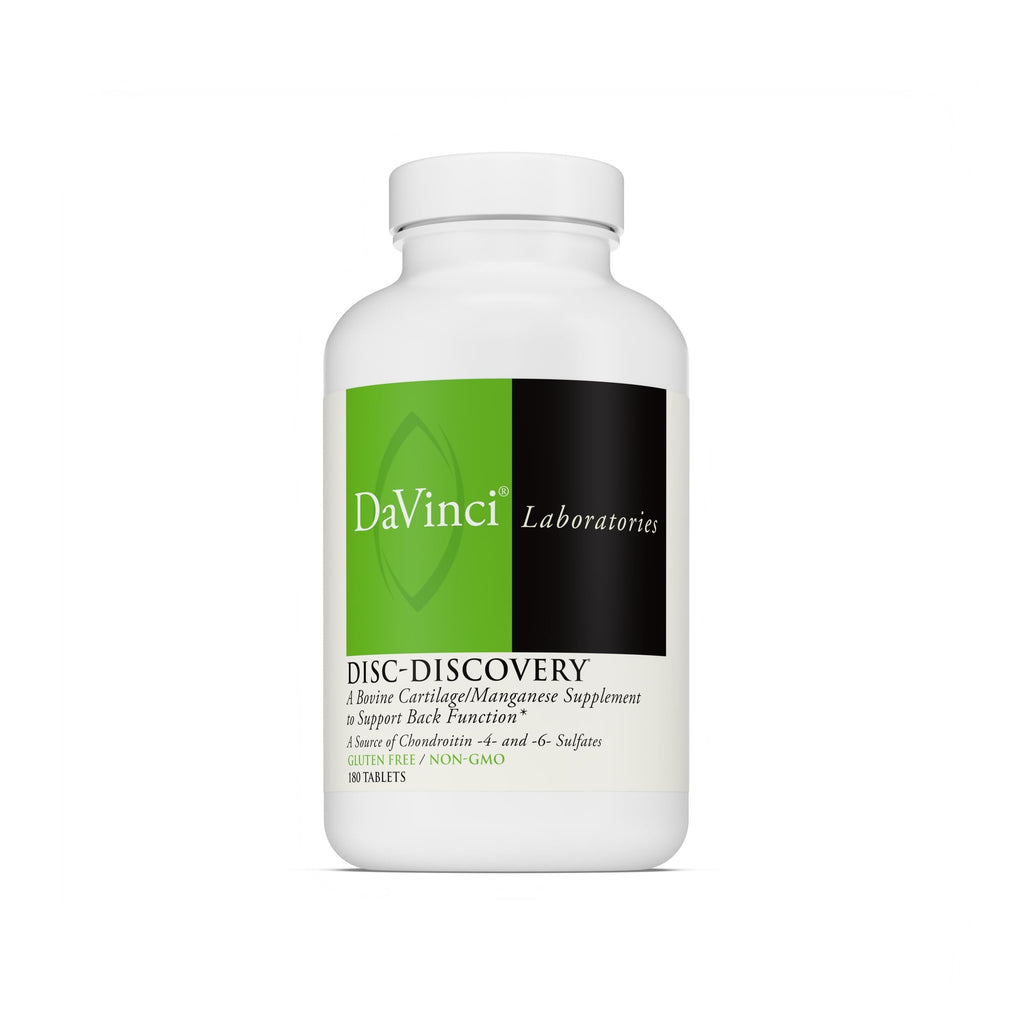 DAVINCI Labs Disc Discovery Spinal Support - 180 Capsules