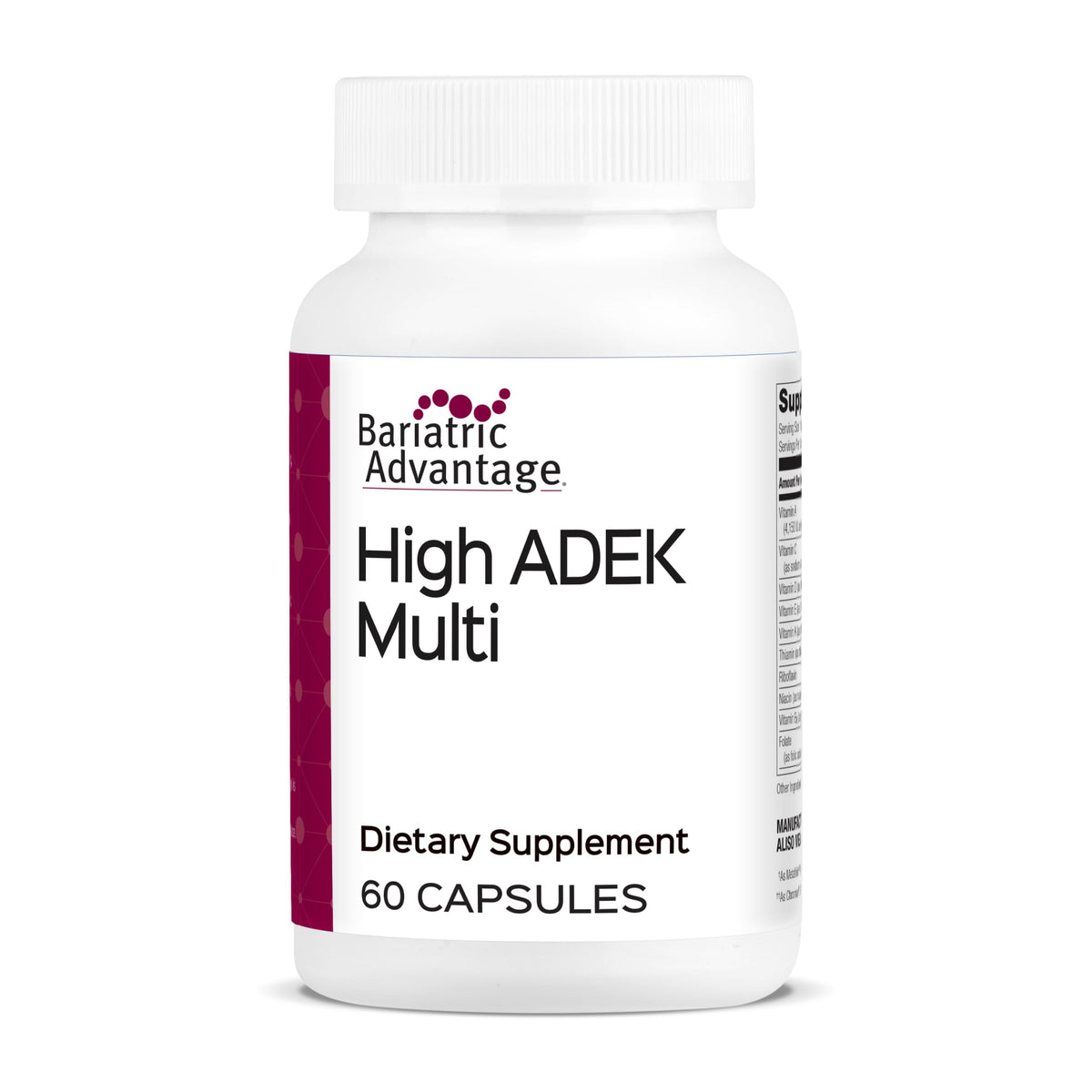 Bariatric Advantage High ADEK Multi - for Bariatric Surgery Patients