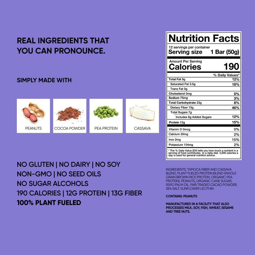 TRUBAR Vegan Protein Bar